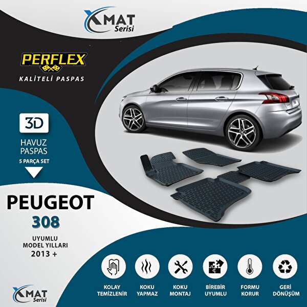 Perflex Perflex Paspas 3d Havuzlu X-mat 308 2013+