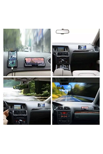 Mega Oto Market Mini Çok Fonksiyonlu Bantlı Araç İçi Telefon Tutucu