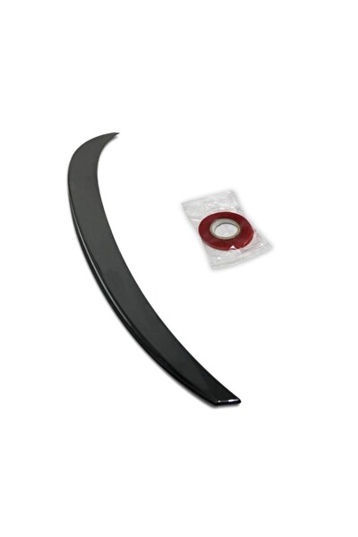 Mega Oto Market Renault Megane 4 Sedan 2016- Sonrası Uyumlu Bagaj Üstü Spoiler Piano Black Enjeksiyon Baskı