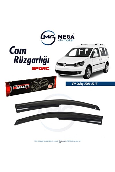 Mega Oto Market VW Caddy 2004-2017 Cam Rüzgarlık Mugen Tip