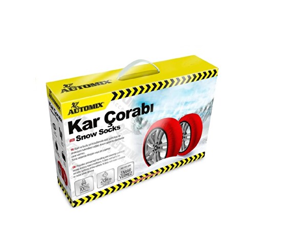 Automix Kutulu Kar Çorabı Small NO:58