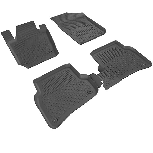 Mega Oto Market 4.5D Havuzlu Oto Paspas Siyah Renk Skoda Fabia Araç 2007-2014 Arası ile Uyumlu