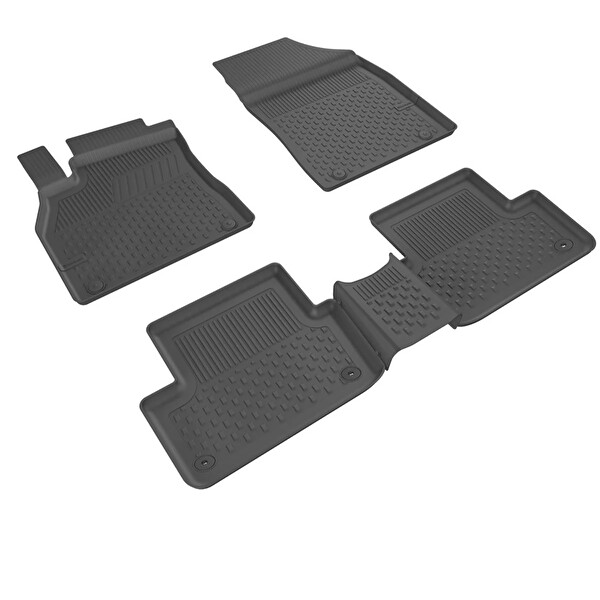 4.5D Havuzlu Oto Paspas Siyah Renk Renault Fluence Araç 2009-2016 Arası ile Uyumlu