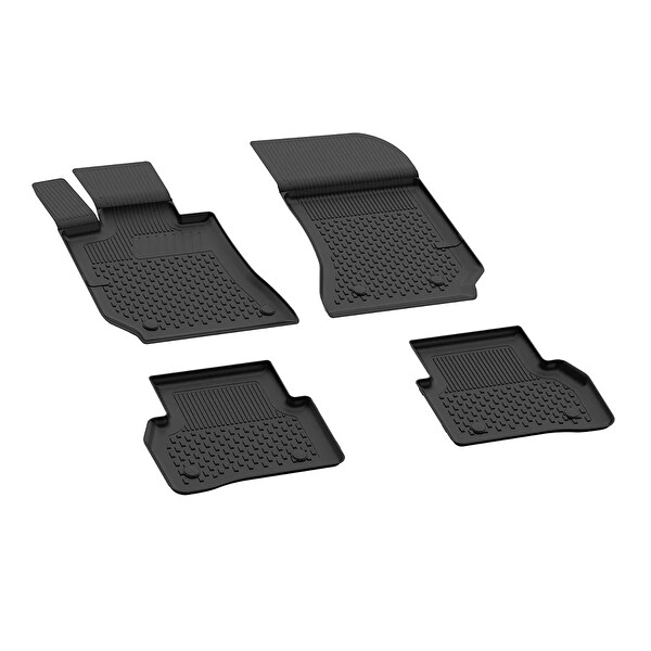 4.5D Havuzlu Oto Paspas Siyah Renk Mercedes CLS Coupe C218 Araç 2011-2018 Arası ile Uyumlu