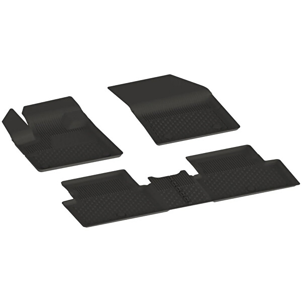 4.5D Havuzlu Oto Paspas Siyah Renk Citroen C5 AIRCROSS Araç 2017 ve Üstü ile Uyumlu