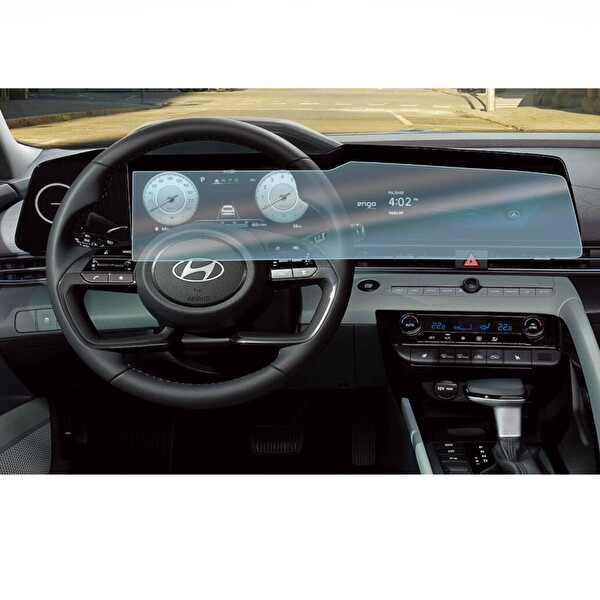 Engo Hyundai Elantra Ekran Koruyucu Dijital Gösterge Multimedya
