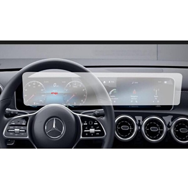 Engo Mercedes A200 Uyumlu Mat Ekran Koruyucu Navigasyon Dijital Ekran