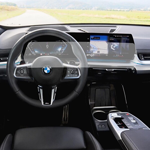Engo BMW X1 Mat Ekran Koruyucu U11 Kavisli Ekran İle Uyumlu