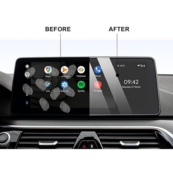 Engo BMW 520i G30 Mat Ekran Koruyucu Nano Multimedya 12.3