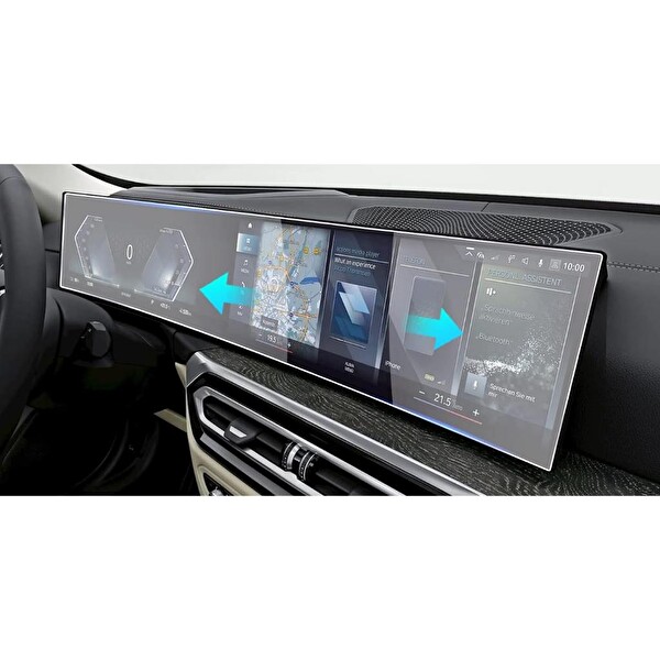 Engo BMW i5 Ekran Koruyucu Şeffaf Nano Tam Kaplama Tek Parça