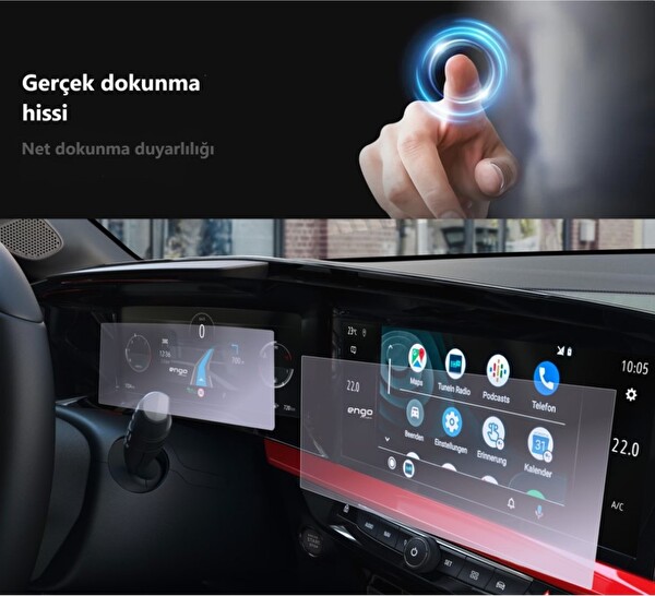 Engo Opel Mokka GS Ekran Koruyucu Multimedya Ve Dijital Gösterge
