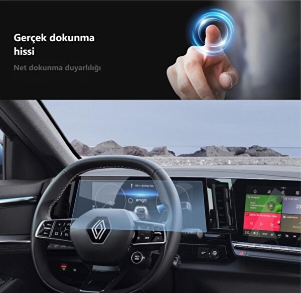 Engo Renault Austral Dijital Gösterge Ekran Koruyucu 12.3