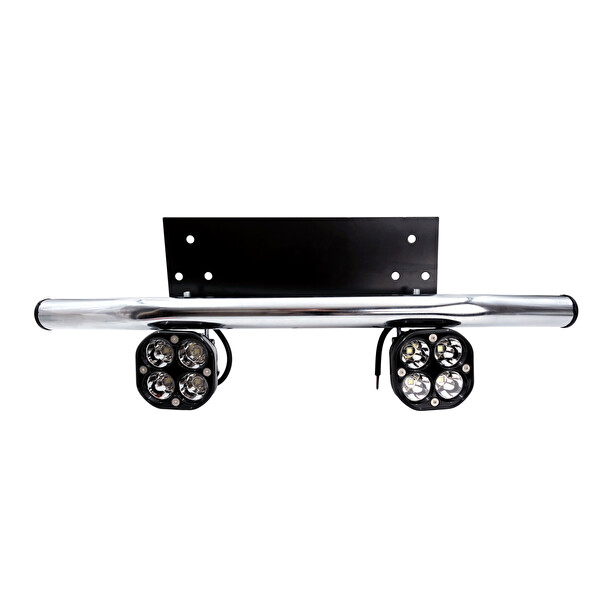 Mega Oto Market MG-SD-56 Off Road Sis Farı Demiri Oto Krom Kaplama 56 CM Projektör Tutucu