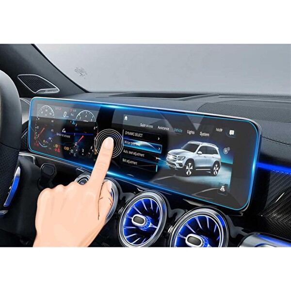 Engo Mercedes E200 Ekran Koruyucu Multimedya Ve Djital Ekran