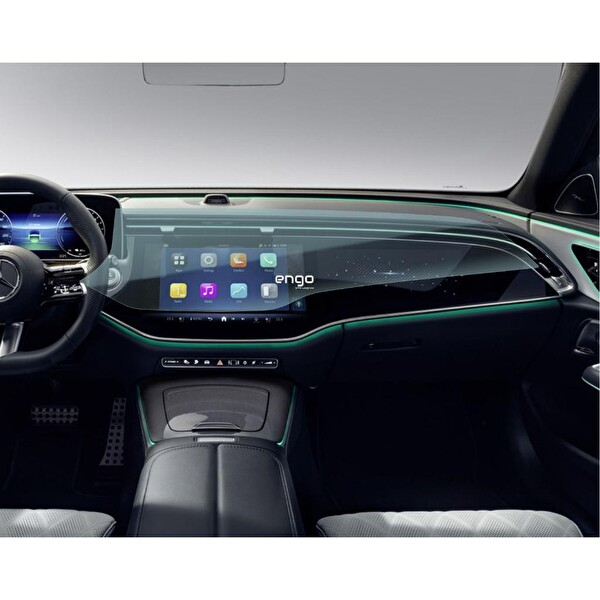 Engo Mercedes E180 Ekran Koruyucu Multimedya + Yolcu Ekranı W214