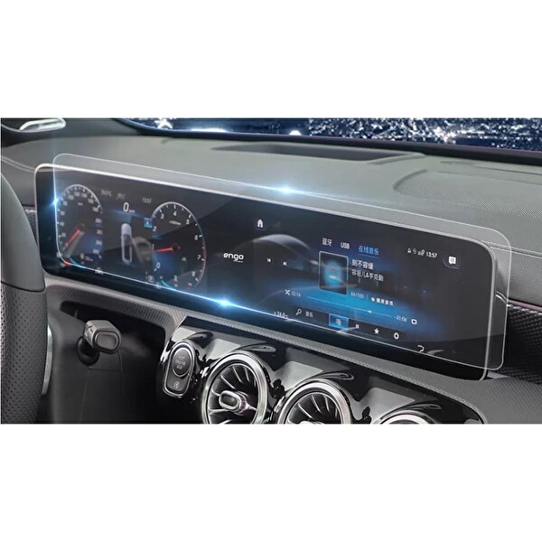 Engo Mercedes GLA 200 Ekran Koruyucu Multimedya Ve Djital Ekran