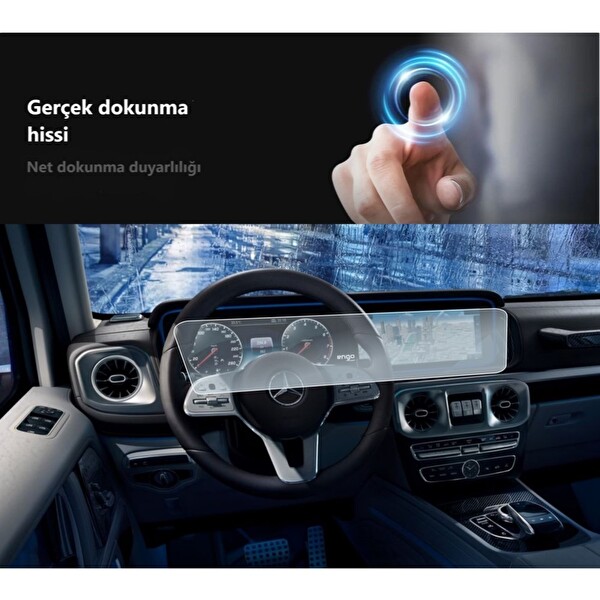 Engo Mercedes G63 Mat Ekran Koruyucu Multimedya Ve Djital Ekran