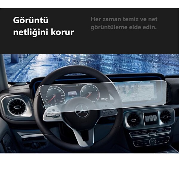 Engo Mercedes G63 Mat Ekran Koruyucu Multimedya Ve Djital Ekran