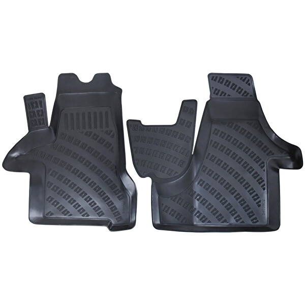 Rizline 3D Oto Paspas Siyah Renk Volkswagen Transporter T5 T6 2003 - Sonrası İle Uyumlu