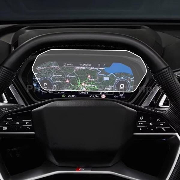 Engo Audi Q4 e-tron Mat Ekran Koruyucu 12.3