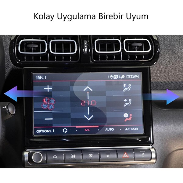 Engo Citroen C3 Mat Ekran Koruyucu 7