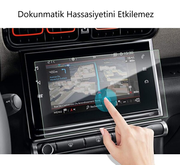 Engo Citroen C3 Mat Ekran Koruyucu 7