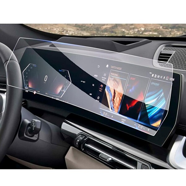 Engo BMW X2 Mat Ekran Koruyucu Kavisli Ekran İle Uyumlu Tek Parça