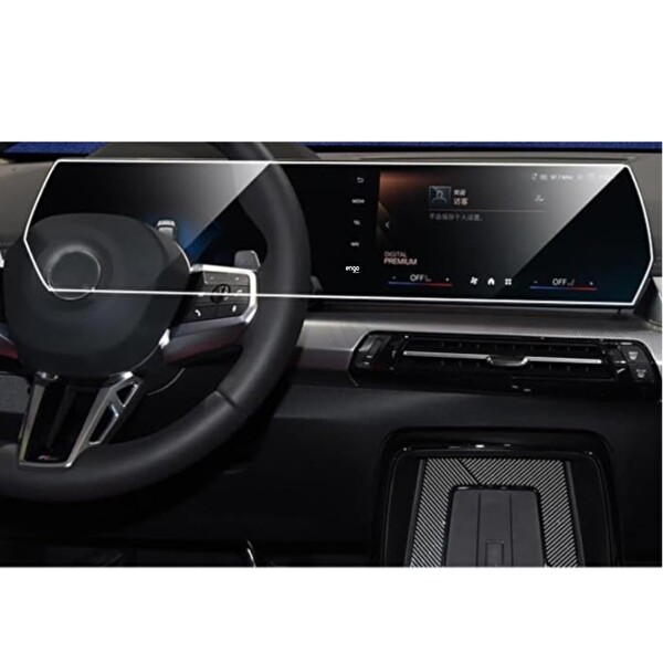 Engo BMW X2 Mat Ekran Koruyucu Kavisli Ekran İle Uyumlu Tek Parça