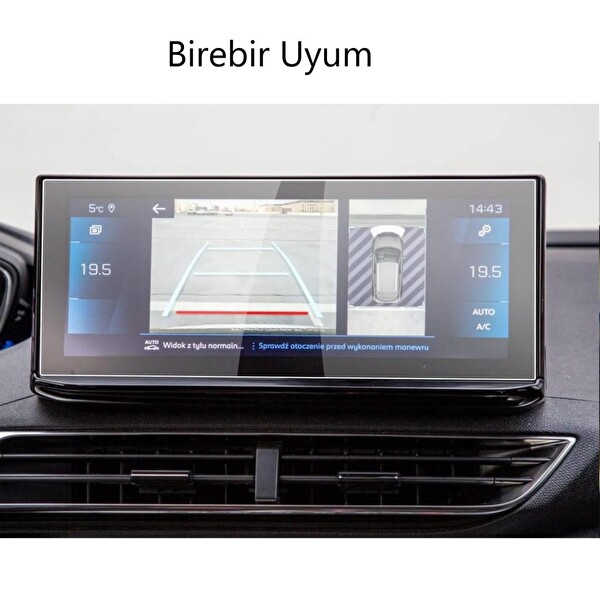 Engo Citroen e-C3 Mat Ekran Koruyucu 10.25