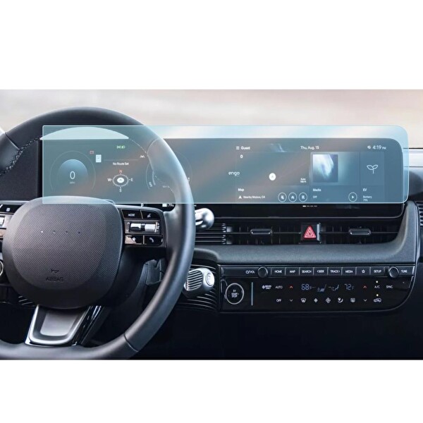Engo Hyundai Ioniq 5 Ekran Koruyucu Multimedya Dijital Gösterge