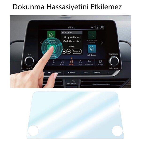 Engo Nissan Juke Ekran Koruyucu 8