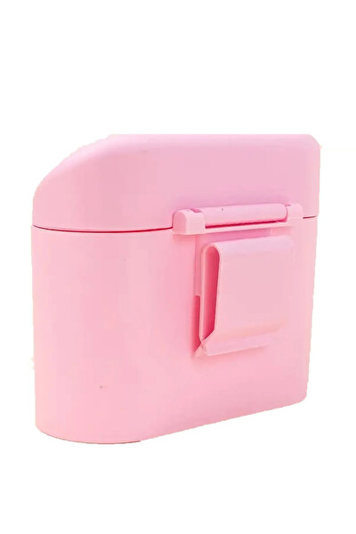 Mega Oto Market Kapaklı Organizer Araç İçi Çöp Kovası - Pembe