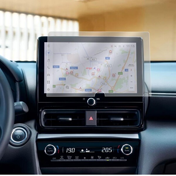 Engo Toyota Yaris Hybrid Mat Ekran Koruyucu 10.5 Multimedya 2025