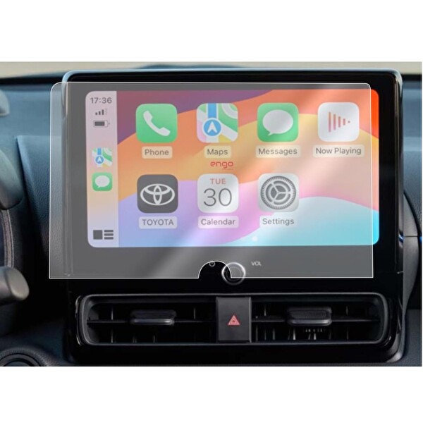 Engo Toyota Yaris Hybrid Mat Ekran Koruyucu 10.5 Multimedya 2025