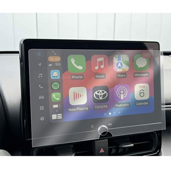 Engo Toyota Yaris Hybrid Mat Ekran Koruyucu 10.5 Multimedya 2025