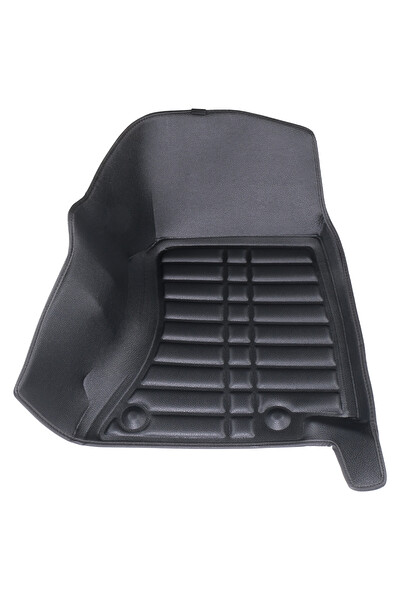 Mega Oto Market Mercedes E Serisi 2024- Günümüz İle Uyumlu Dikişsiz (Press) Siyah 5D Deri Havuzlu Paspas