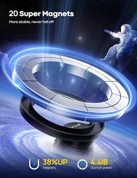 Lamicall STCV03 Araç İçi Cep Telefon Tutucu Güçlü Mıknatıs