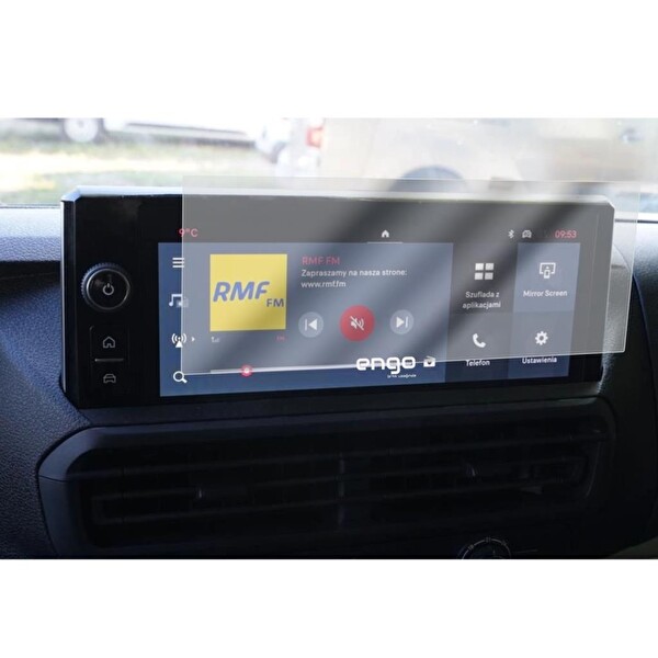 Engo Fiat Scudo 10 inç Mat Ekran Koruyucu Multimedya Şeffaf