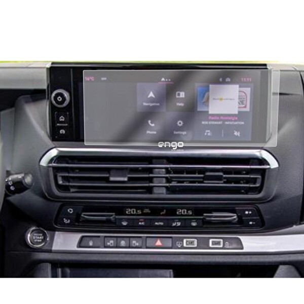 Engo Fiat Scudo 10 inç Mat Ekran Koruyucu Multimedya Şeffaf