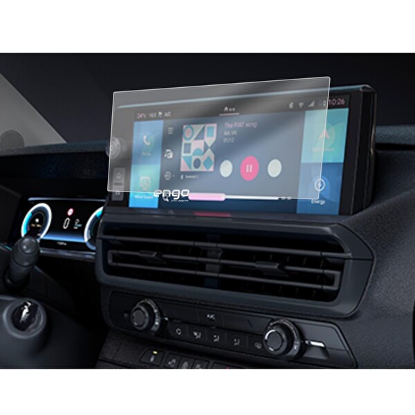 Engo Fiat Scudo 10 inç Mat Ekran Koruyucu Multimedya Şeffaf