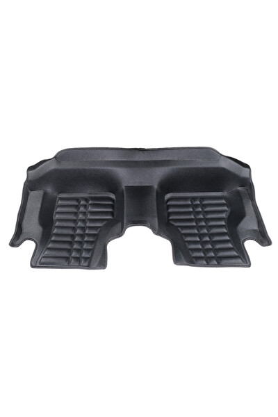 Mega Oto Market 5D Dikişsiz Press Deri Honda City 2021-2025 Uyumlu Havuzlu Paspas Siyah