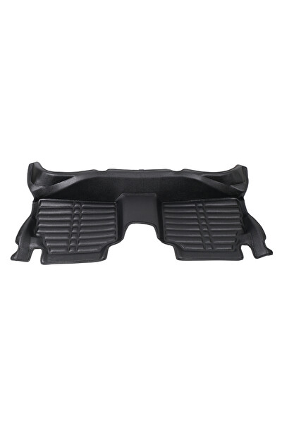 Mega Oto Market 5D Dikişsiz Press Deri Kia Niro EV Elektrikli 2019-2025 Uyumlu Havuzlu Paspas Siyah