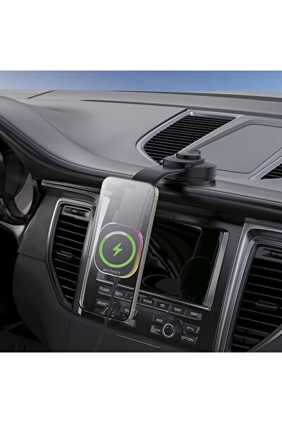 Zuidid ZHD15 15W Magsafe Kablosuz Mıknatıslı Araç Telefon Tutucu