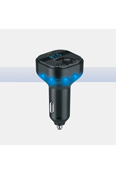 Zuidid FM15 Hızlı Şarj Destekli Bluetooht 5.3 Araç Kiti - FM Transmitter