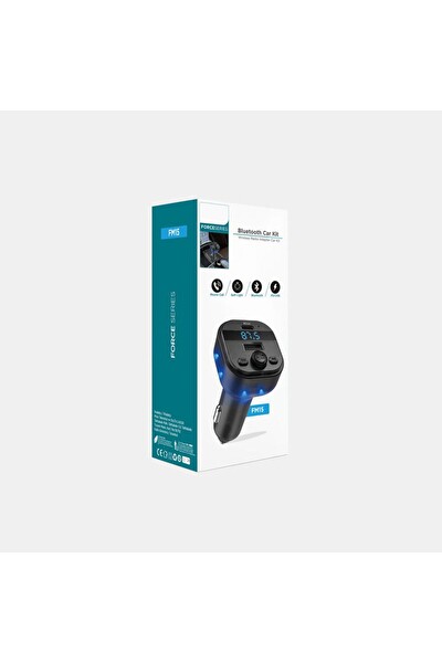 Zuidid FM15 Hızlı Şarj Destekli Bluetooht 5.3 Araç Kiti - FM Transmitter