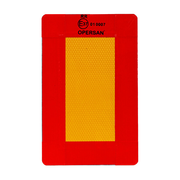 Mega Oto Market Opersan Reflektör Tabela 22x36 CM 1MM Alüminyum Kısa Dikdörtgen