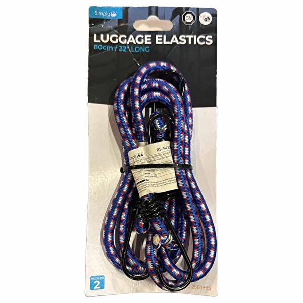 Simply Brands Bagaj Lastigi Kancalı 80 CM 2 Adet