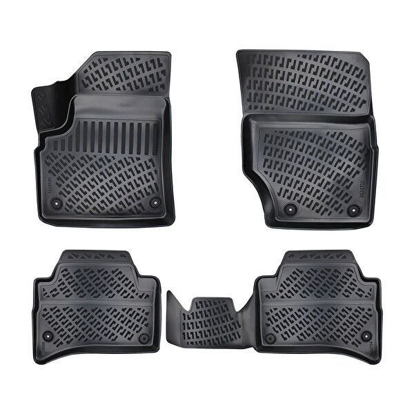 Mega Oto Market Rizline Porsche Cayenne 2011-2017 Uyumlu 3D Oto Paspas Siyah