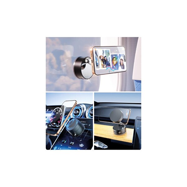 Sunix HLD-200 Vakumlu Manyetik Destek Araç İçi Telefon Tutucu