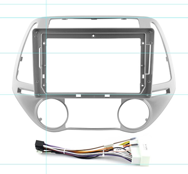 Govimaks Hyundai İ20 Analog/Digital Climate 2009-2014 Android Multimedya Çerçevesi - Soket